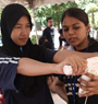 Body Mass Index checking for the participants by the Malaysian Physiotherapy Association